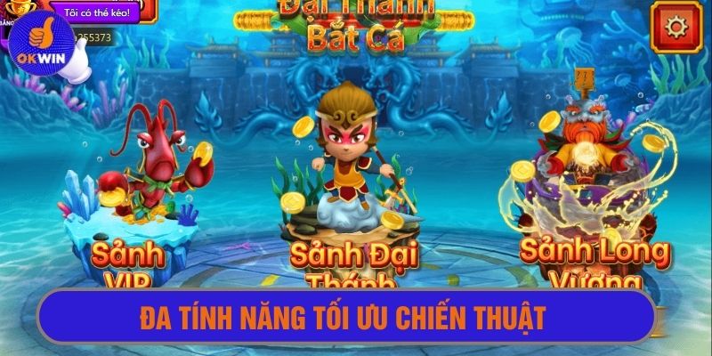 Đa tính năng chơi giúp người đi săn tối ưu chiến thuật 